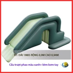 Bể bơi phao 4 mùa có mái che KAW, Bể bơi có cầu trượt phao bền đẹp, chống trượt, nhiều kích thước — ảnh 8