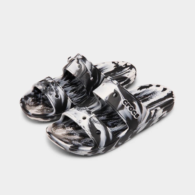 Dép Crocs chính hãng marble - hoạ tiết loang