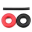 YRBWD Cho Sennheiser HD25 Bọt Tai Nghe Đệm Mềm Bao Đầu Chùm Tai Nghe Earmuff Thay Thế Tai Nghe