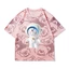 Doremon Áo Thun Nữ Tay Ngắn Top Unisex Cosplay Jingle Cat 3D Áo Sơ Mi Dành Cho Người Lớn Cặp Đôi Đồ Họa Thường Ngày Plus Kích Thước Tee