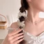 Kẹp Tóc Hình Bướm Phối Lưới Và Ngọc Trai Xinh Xắn Dành Cho Nữ