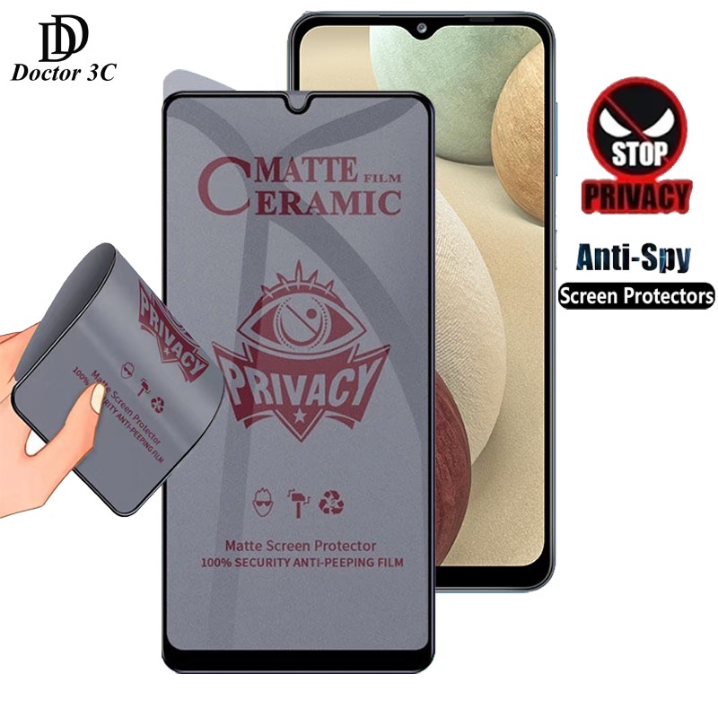 kính cường lực chống nhìn trộm chống bám vân tay dẻo Cho Samsung ss Galaxy S24 S23 FE A11 A21s A31 A51 A71 M11 M51 A50 A50s A20 A20s A10 A10s A30 A30s A70 4G 5G 2024