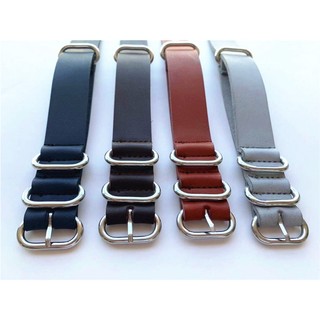 Dây Đeo Đồng Hồ Bằng Da PU Mềm 18mm 20mm 22mm 24mm Phong Cách Retro Cho Nam Nữ