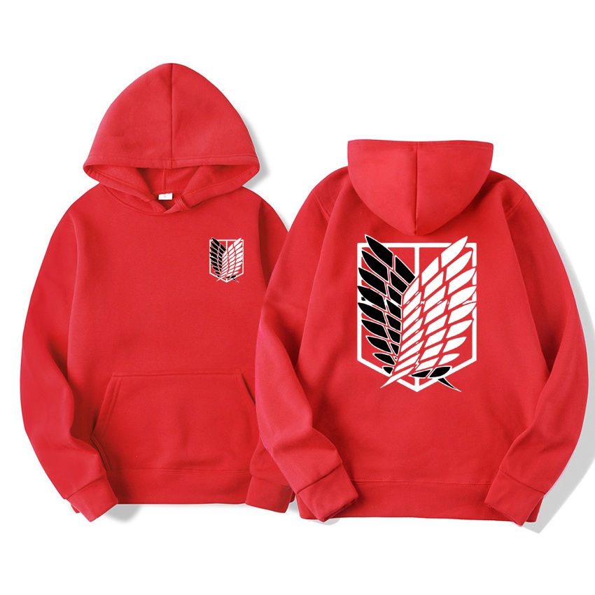 Attack on titan women's hoodie anime hoodies nam women streetwear pullover harajuku shingeki no kyojin hoodies sweatshirt quần áo