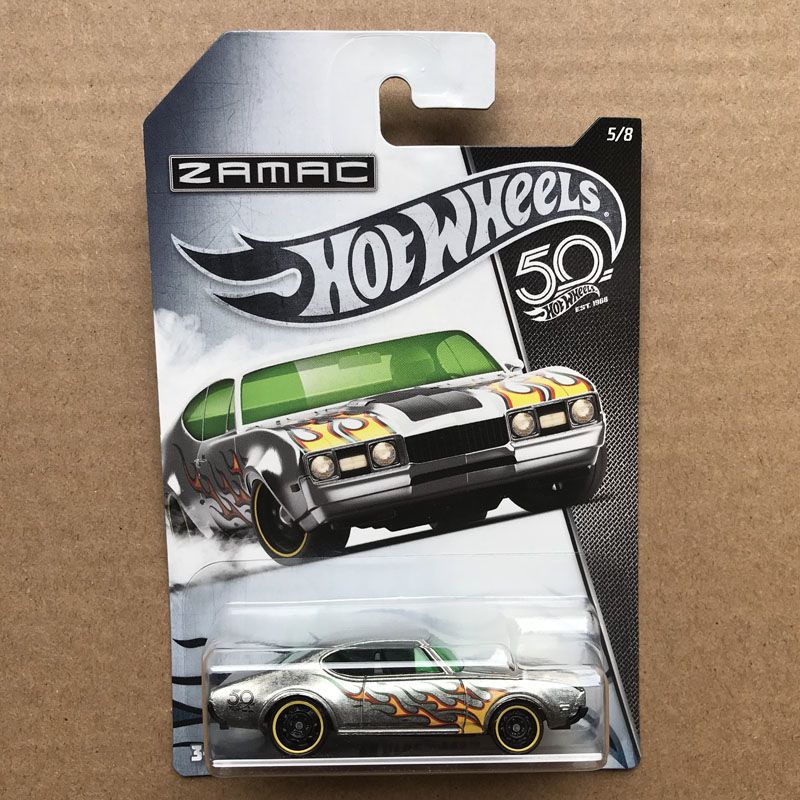 Mô Hình Xe Hơi Đồ Chơi Hot Wheels Kỉ Niệm 50 Năm Bằng Hợp Kim Cho Bé Trai TRUE