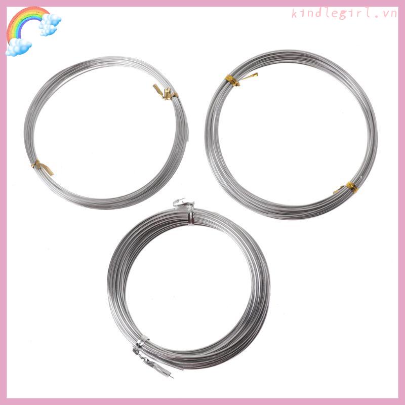 King silver metal aluminium armature wire for diy sculpture arts and craft projects