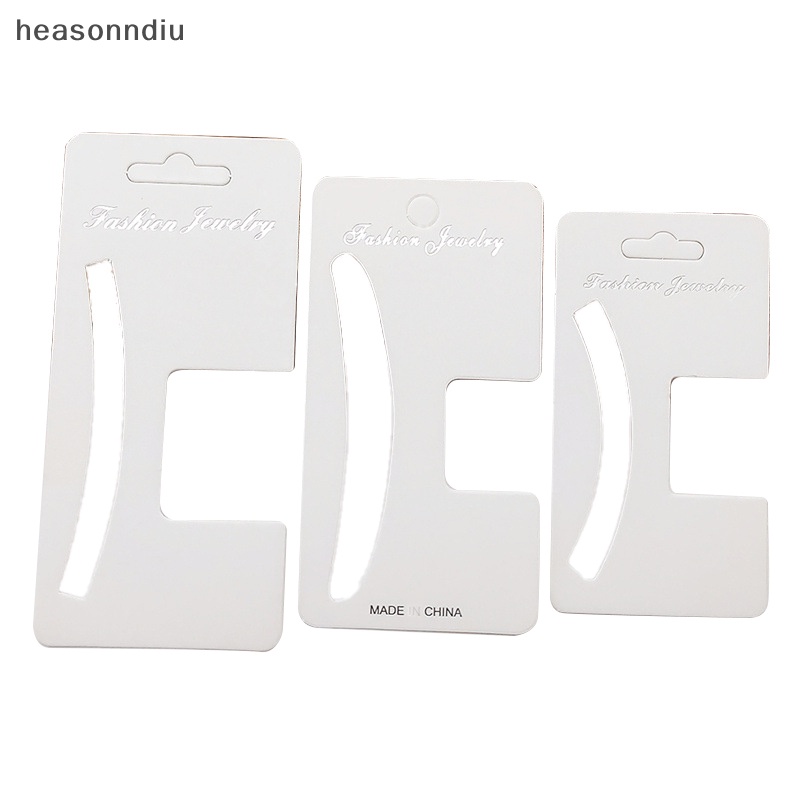 Heasonndiu 50 cái thẻ hiển thị cho kẹp tóc kẹp giấy thẻ đeo đầu thẻ trang trí tóc gói trang sức tự làm đồ trang sức gói bìa cứng kẹp tóc thủ công treo thẻ vn