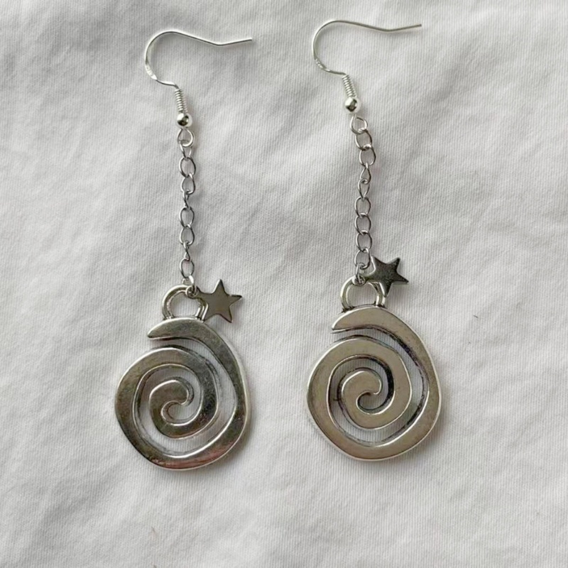 Coo antique silver plated whirlpools charm mặt dây chuyền để làm đồ trang sức phát hiện diy