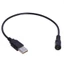Cáp kết nối nam sang nữ USB sang 5,5mmx2,1mm Dây cấp nguồn DC 5V