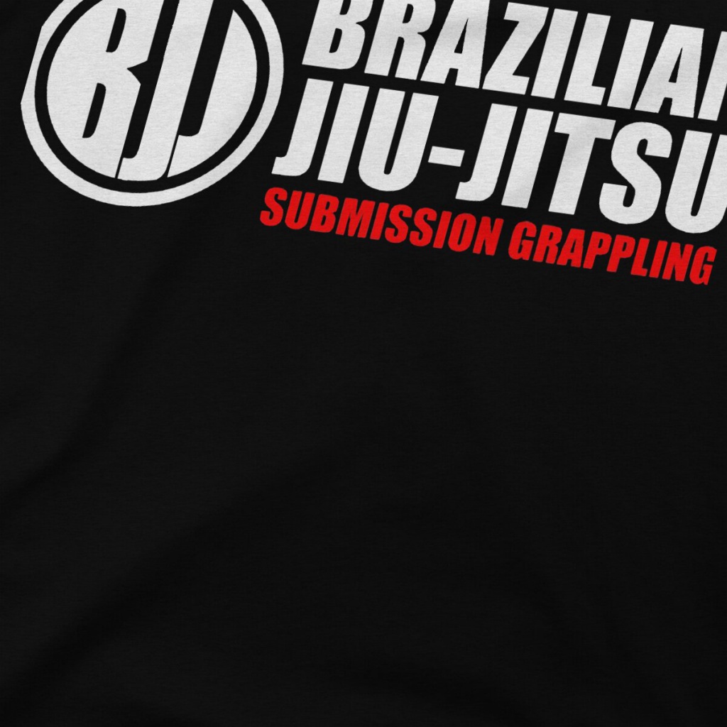Áo Thun Nam Cổ Tròn In Hình Jiu-Jitsu BJJ Brazil Cá Tính
