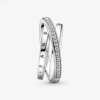 Nhẫn nữ thời trang Zircon bạc Spot925 EX8E