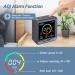 Máy Đo Chất Lượng Không Khí Trong Nhà INKBIRD PTH-9A 6 Trong 1 Khử Trùng CO2 PM2.5 AQI Với Chuông Báo Cho Phòng Tăng Trưởng — ảnh 4