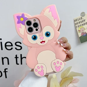 OPPO A95 A94 A93 A92 A72 A55 A54 A5s A3s A16K A17K A12 A15S A53 A33 A31 A77 A73 A5 A9 A78 A11X A79 A57 Ốp Điện Thoại Hoạt Hình Lina Belle Dễ Thương Cao Su Silicon Mềm Có Dây Buộc