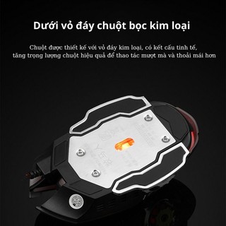 Chuột máy tính Gaming có dây X7 - Led RGB, 6 nút bấm DPI Khủng 3200 Chơi Game Làm Việc Văn Phòng Cực Tiện Dụng