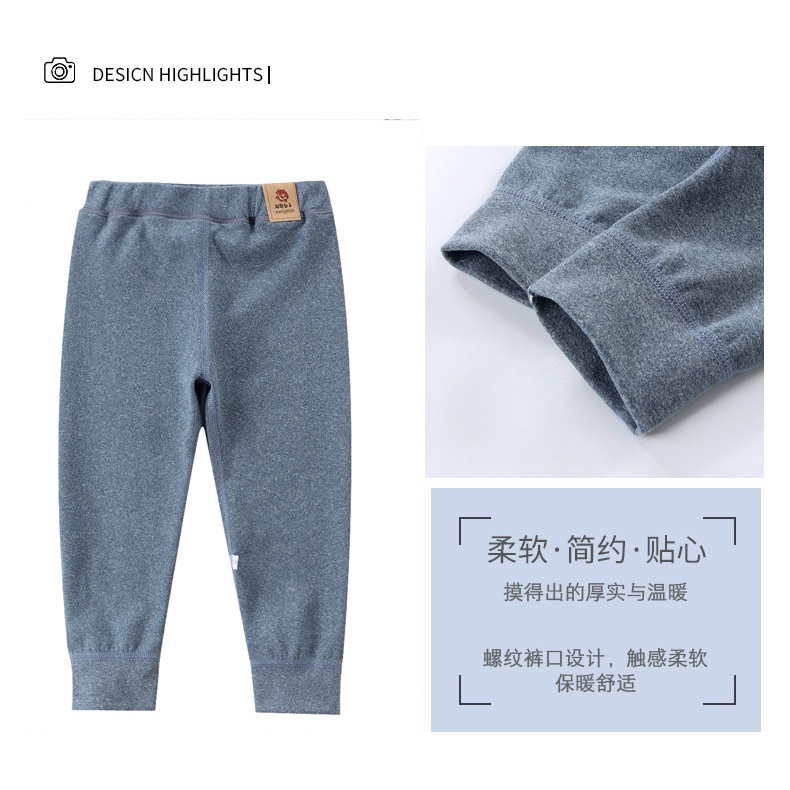 Trẻ Em Trẻ Em Đức Quần Nhung 90-170 Kích Thước Bé Trai Quần Đơn Bé Gái Thu Đông Quần Ấm Trung Bình Lớn Trẻ Em Dày Quần Dài Quần Legging FHZ0