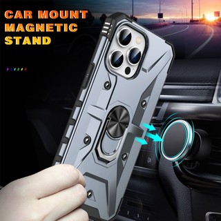 Ốp Điện Thoại Cứng Mỏng Chống Sốc Chống Rơi Kèm Móc Xỏ Ngón Cho iphone 12 11 Pro Max