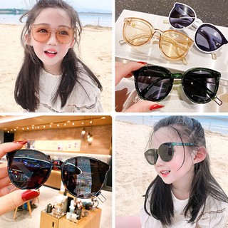 Kính râm trẻ em thời trang trẻ em Hàn Quốc bóng râm mùa hè và kính chống nắng bé trai và bé gái