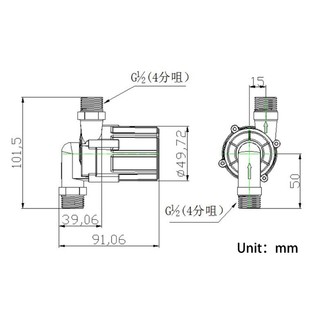 Máy bơm tăng áp máy nước nóng Kelnny DC24V 12V Máy bơm tuần hoàn nước động cơ không chổi than siêu nhanh để tuần hoàn nước S