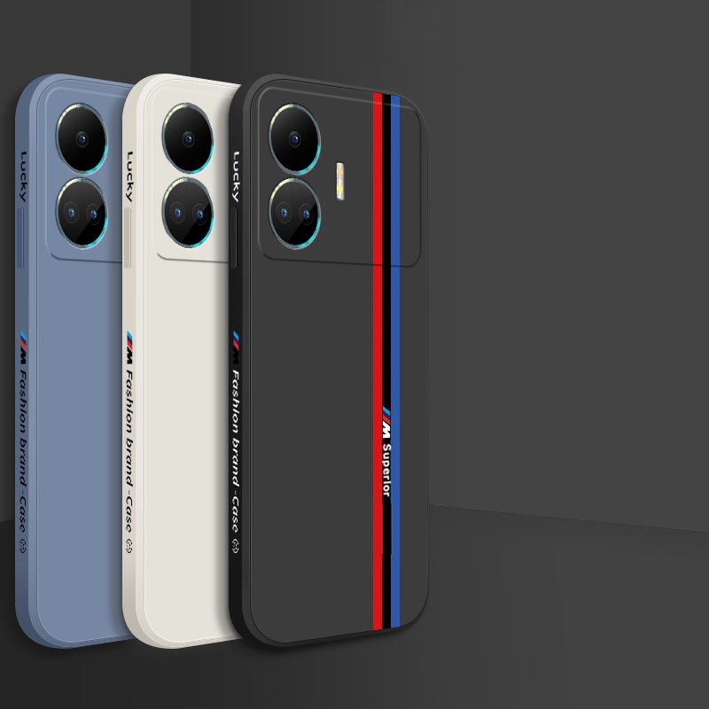Ốp Điện Thoại Silicon Vuông Mềm Bảo Vệ Camera Cho Realme C55 GT Neo 5 SE C33 GT Neo 3 3T 2 2T