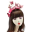 Woke Bướm Fascinator Mũ 3d Bướm Đầu Bướm Mũ Đảng Mũ Bướm HairBand Bướm Tóc Hoo
