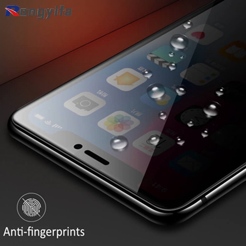 Ốp Điện Thoại Kính Cường Lực 9D Chống Nhìn Trộm Cho iPhone 14 Plus 13 12 11 Pro Max Mini XS Max XR X 7 8 6 6s Plus