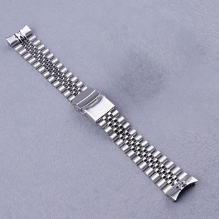 Dây Đeo Đồng Hồ Bằng Thép Không Gỉ 22mm Màu Bạc Sang Trọng Cho Seiko5 SRPD 53 63 73