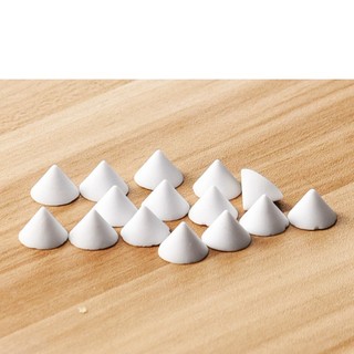 30 cái lò nung gốm móng tay di chuyển gốm chịu lửa hỗ trợ móng tay dụng cụ gốm chống tái sử dụng