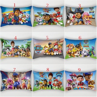 Paw Patrol Gối Hoạt Hình Trẻ Em Ném Gối Một Mặt In Polyeste Sofa Đệm Trang Trí Nhà Cửa (Không Có Lõi)