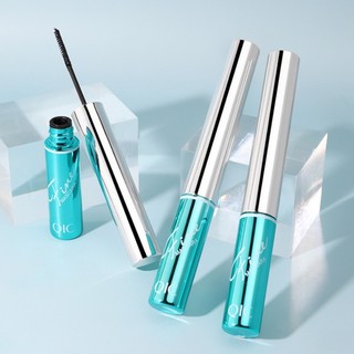 Mascara QIC Đầu Cọ Nhỏ Uốn Cong Làm Dài Lông Mi Tự Nhiên Kháng Nước Chống Thấm Mồ Hôi Không Nhòe