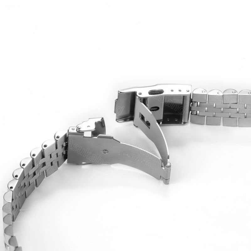 Dây Đeo Đồng Hồ Bằng Thép Không Gỉ 18mm 19mm 20mm 21mm 22mm 24mm Cho Seiko SKX009 SKX007