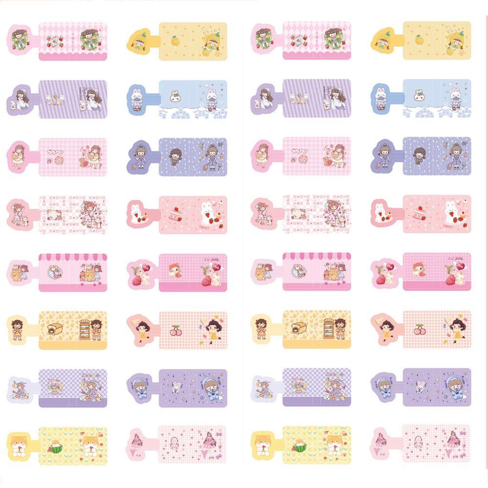 DELMER Pocket Notepad, Mini có móc khóa Smalll Mini Notebook, DIY Thêu Sò Viết Pad Thực Vật Hoạt Hình Văn Phòng Phẩm