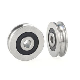 Ròng Rọc 6 * 29.3 * 8mm Bằng Thép Không Gỉ Chống Thấm Nước Không Gỉ Loại U SUS304