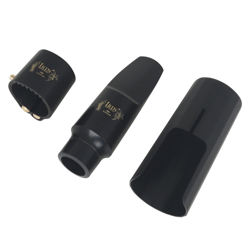 Mon alto saxophone mouthpiece với nắp nhựa và ligature sax mouthpiece kits thay thế nhạc cụ accessori