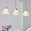 ĐÈN THẢ TRẦN BÀN ĂN GỖ MẶT DÂY ĐÈN ỐP TRẦN XẾP LY CHỤP ĐÈN ĂN BẾP QUẦY BAR ĐÈN CHÙM