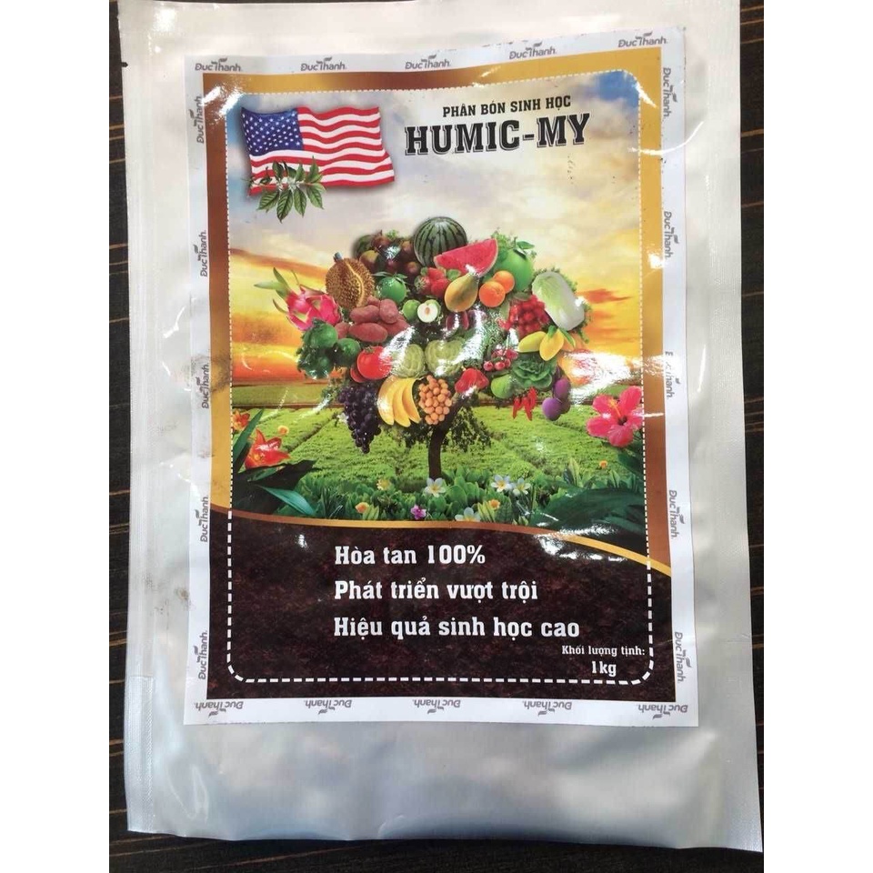 Phân Humic Mỹ Hữu Cơ 95% Acid Powder Dạng Bột (chuyên cây giống ...