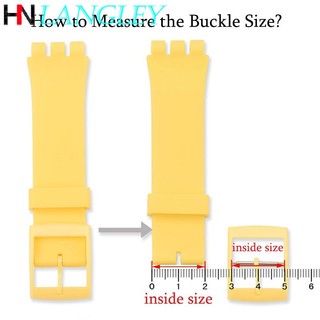 1 Khóa Cài Bằng Nhựa Nhiều Màu Sắc Cho Đồng Hồ Swatc0h