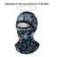 TOPTOOLCX Đi Xe Đạp Balaclava Bandana Thoáng Khí Đi Bộ Đường Dài Khăn Xe Máy Đi Xe Đạp Mũ Bảo Hiểm Mũ Xe Đạp Chống Nắng Mặt