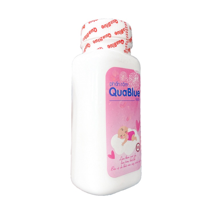 Phấn rôm an toàn dịu nhẹ cho trẻ nhỏ Quablue - chai 60g