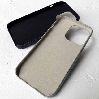 Ultra Ốp Điện Thoại Da PU Phối Vải Lanh cotton Siêu Mỏng Chống Trượt Cho iPhone 14 Plus 13 12 Pro Max 13Pro 14Pro 12Pro 12 13