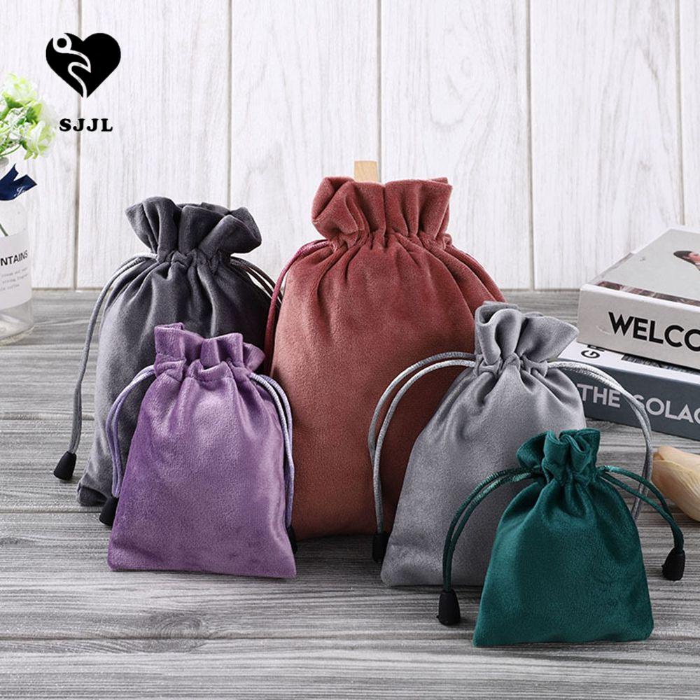 Túi nhung dây rút SJJL đựng quà cho tiệc cưới/ sinh nhật | Shopee Việt Nam