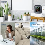 Máy Đo Chất Lượng Không Khí Trong Nhà INKBIRD PTH-9A 6 Trong 1 Khử Trùng CO2 PM2.5 AQI Với Chuông Báo Cho Phòng Tăng Trưởng — ảnh 8