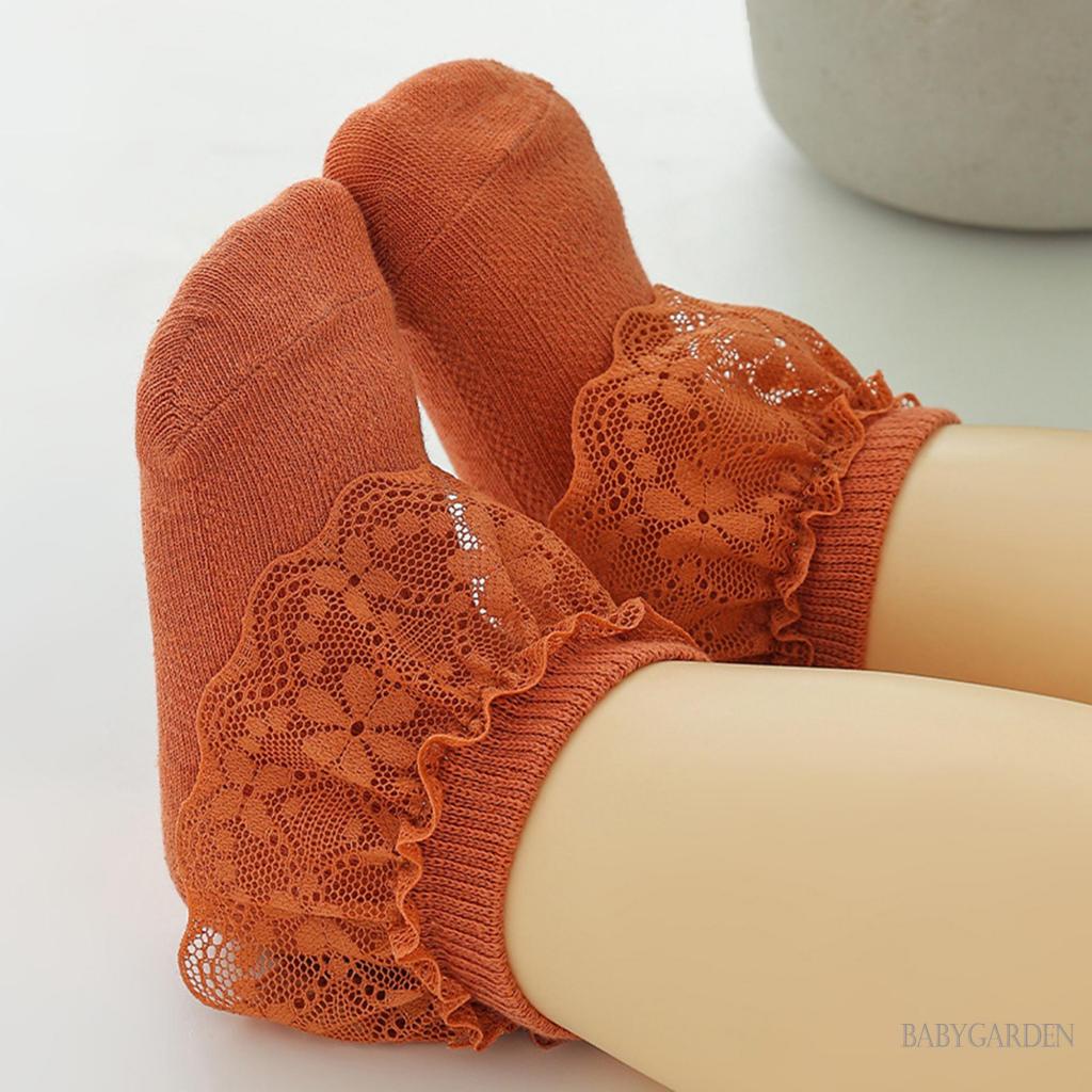 Đôi Vớ Thoáng Khí Dễ Thương Cho Bé Gái 0-12 Tuổi