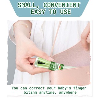 NO BITE Nail Cuticle Care Stop Biting Bitter Non Toxic Polish 10ML