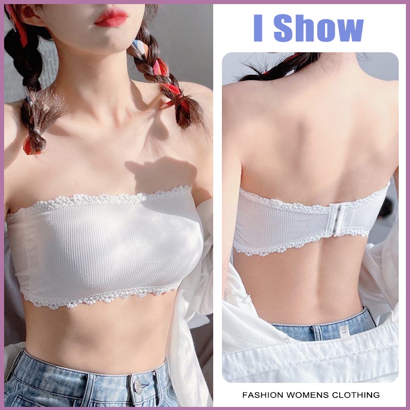 Áo Ngực Ống Không Dây Chống Trượt Cho Nữ Sinh