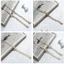 PYCOU 1 Cặp Dây Đeo Vai, Dây Đeo Áo Ngực Hoa Chống Trơn Trượt, Polyester Mềm Mại Co Giãn Có Thể Điều Chỉnh Dây Đeo Quần Lót Dây Đầm Tiệc Cưới