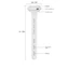 Máy tạo độ ẩm không khí USB LAKAM, Đèn LED khuếch tán tinh dầu ABS, Máy lọc ô tô siêu âm ánh sáng lãng mạn Mini
