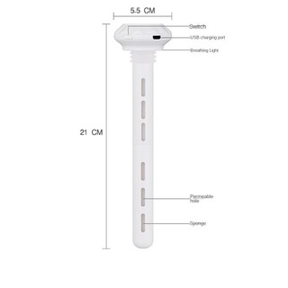 Máy Tạo Độ Ẩm Không Khí USB JKDESIGN, Máy Khuếch Tán Tinh Dầu Đèn LED ABS, Máy Lọc Ô Tô Anion Siêu Âm Di Động