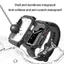 Kính + Vỏ cho Apple Watch Serie 8 7 6 5 4 SE Bảo vệ màn hình Cản cạnh thẳng iWatch cho Apple Watch Case 49MM 45mm 44mm 41mm 40mm