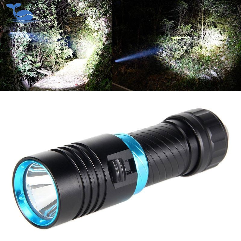 Đèn lặn Scuba LED Cree XM-L2, 2000LM, Chống Nước đến 100M