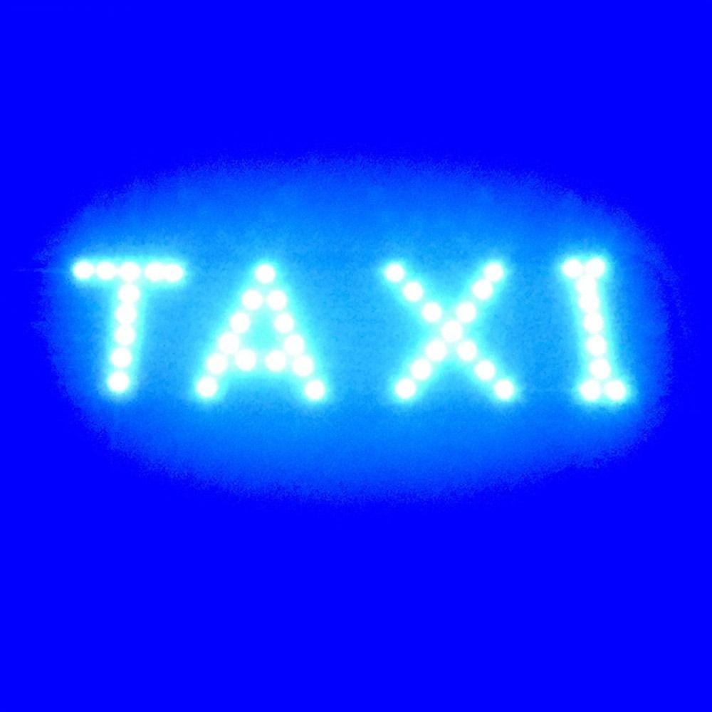Đèn tín hiệu ô tô FANIELLAPOWELL, Bảng điều khiển 45SMD 2835 Đèn Taxi LED đầy màu sắc với tín hiệu công tắc Đèn báo tín hiệu Kính chắn gió Cab Đèn báo phụ kiện ô tô